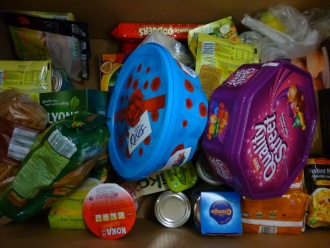 Another box full of donations. Photo: Ms. O'Kelly
