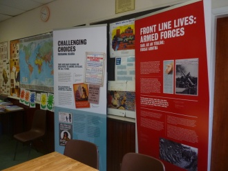 National Library of Ireland's World War 1 Exhibition in the History Room Photo: Ms. O'Kelly
