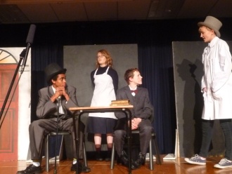 Oliver! by Stratford College Productions, December 2016. Photo: Ms. Donohoe 
