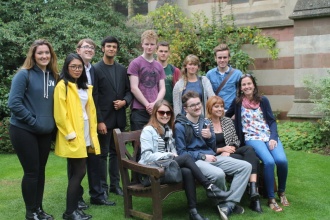 CYSI Visit to Oxford University, August 2015. Photo: Maeve Crossan 
