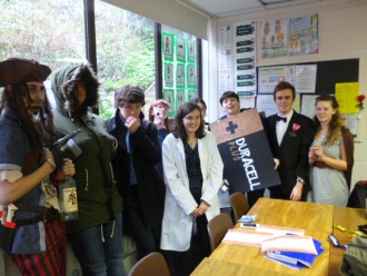 Dress-up Day for the Festival of Purim. Photo by: Ms. O'Kelly 

