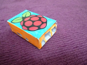 Raspberry Pi punnet - winning entry by 1st Years Photo: Ms. O'Kelly
