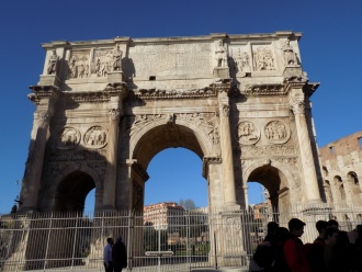 Rome Trip, February 2016. Photo: K. Dempsey, 6th Year 
