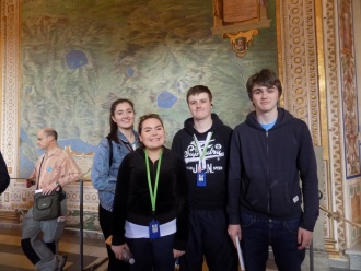 Rome Trip, February 2016. Photo: K. Dempsey, 6th Year 

