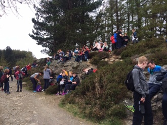 School Walk, April 2017. Photo: Ms. Brouder 
