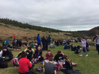 School Walk, April 2017. Photo: Ms. Brouder 
