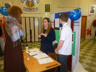 SciFest@Stratford: TY Biodiversity projects Photo: Ms. O'Kelly
