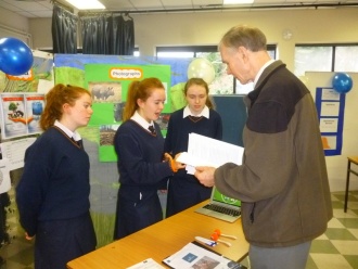 SciFest@Stratford: TY Biodiversity projects Photo: Ms. O'Kelly
