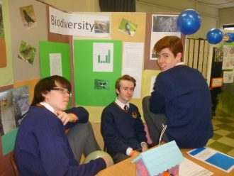 SciFest@Stratford: TY Biodiversity projects Photo: Ms. O'Kelly
