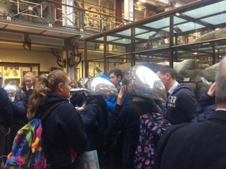 1st and 2nd Year Visit to the Natural History Museum. Photo: Ms. O'Sullivan 
