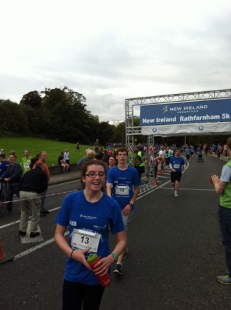 Running in the Rathfarnham 5K. Photo: unknown
