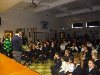 Seachtain na Gaeilge Concert, 2014. Photo by: Ms. O'Kelly 
