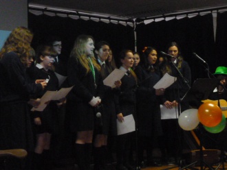 Seachtain na Gaeilge Concert, 2014. Photo by: Ms. O'Kelly 
