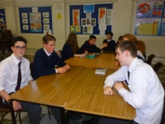 Seachtain na Gaeilge Quiz, 14th March 2016 Photo: Ms O'Kelly
