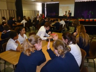 Seachtain na Gaeilge Quiz, 14th March 2016 Photo: Ms O'Kelly
