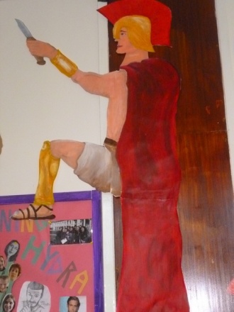 Sparta Project - TY Classical Studies Photo: Ms. Donohoe
