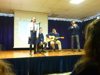 Student Council Talent Show, May 2016 Photo: E. Smyth, 2nd Year
 Student Council Talent Show, May 2016 Photo: E. Smyth, 2nd Year