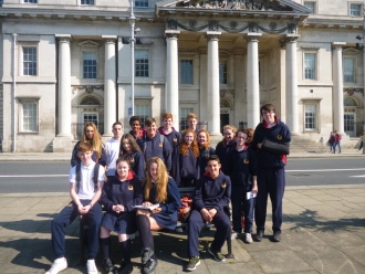 TY Classical Walking Tour of Dublin Photo: Ms. Mahon
