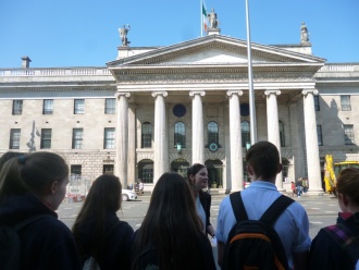 TY Classical Walking Tour of Dublin Photo: Ms. Mahon
