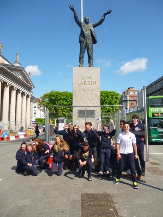 TY Classical Walking Tour of Dublin Photo: Ms. Mahon
