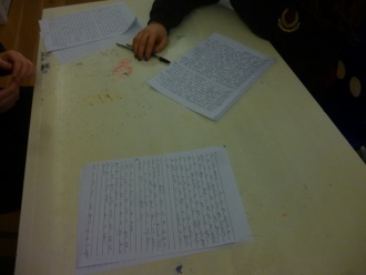 TY attend Fighting Words Workshop Photo: Ms O'Kelly
