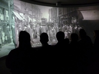 TY students at the GPO Witness History Exhibition Photo: Ms. O'Kelly
