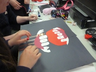 MaKey MaKey workshop Photo: Ms O'Kelly
