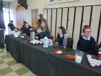 TY Coffee Morning in aid of the local hospice Photo: Ms. O'Kelly
