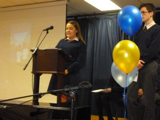 TY Graduation and Sports Assembly 2014. Photo by: Ms. O'Kelly 
