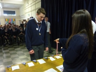 Sports Assembly 2015. Photo by: Ms. O'Kelly 
