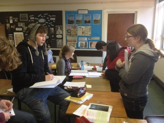 6th Year Macbeth posters Photo: Ms. Reynolds
