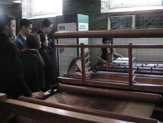 TY students visit the National Print Museum. Photo: Ms. O'Kelly
