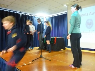 Sports Assembly 2016. Photo: Ms. O'Kelly 

