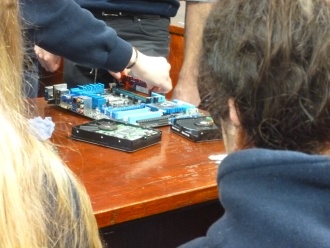 Building a Computer, February 2017 Photo: Ms. O'Kelly
 Building a Computer, February 2017 Photo: Ms. O'Kelly