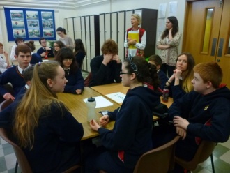 LCVP Table Quiz, 2014, in aid of Barnardo's. Photo: Ms. O'Kelly 
