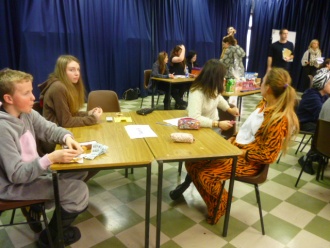 LCVP Table Quiz 2013 and DSCPA Dress-up Day. Photo: Ms. O'Kelly 
