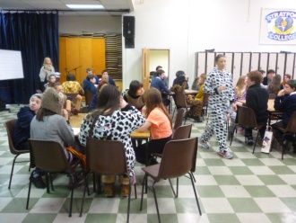 LCVP Table Quiz 2013 and DSCPA Dress-up Day. Photo: Ms. O'Kelly 
