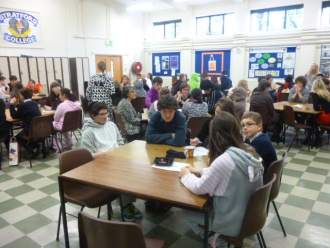 LCVP Table Quiz 2013 and DSCPA Dress-up Day. Photo: Ms. O'Kelly 
