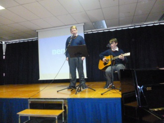 Stratford College Talent Show, April 2014. Photo by: Joy Malone 
