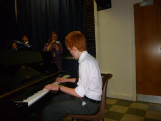 Stratford College Talent Show, April 2014. Photo by: Joy Malone 
