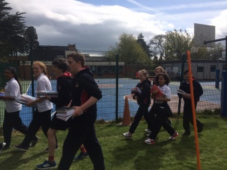 Walk for Water Photo: Oonagh Delargy, 2nd Year
