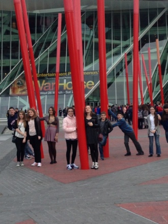 1st Year English students go see 'War Horse' Photo by: Ms. S. O'Sullivan
