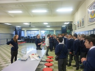 Water Forum for 1st, 2nd and 3rd Year students in Stratford Photo: R.Baker (5th Year)
