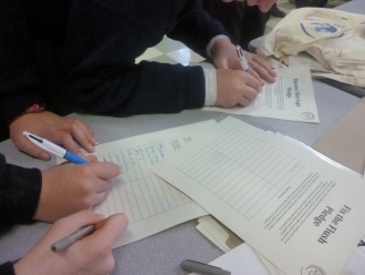 Water Forum for 1st, 2nd and 3rd Year students in Stratford Photo: R.Baker (5th Year)
