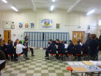 Water Forum for 1st, 2nd and 3rd Year students in Stratford Photo: R.Baker (5th Year)
