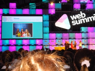 Google Science Fair 2014 Winners (Irish). Web Summit for Schools, 2014 Photo: Ms. O'Kelly
