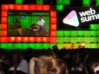 James Whelton, co-founder of CoderDojo. Web Summit for Schools, 2014 Photo: Ms. O'Kelly
