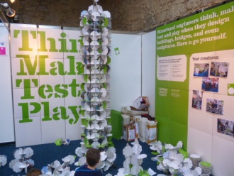 Using octons to create ... BT Young Scientist Exhibition 2014 Photo: Ms. O'Kelly
