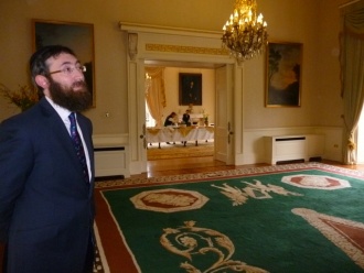Diamond Jubilee Visit to Áras an Uachtaráin. Photo: Ms. O'Kelly 
