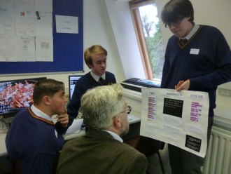 Scifest@Stratford: TY Scratch Programming projects Photo: Ms. O'Kelly
